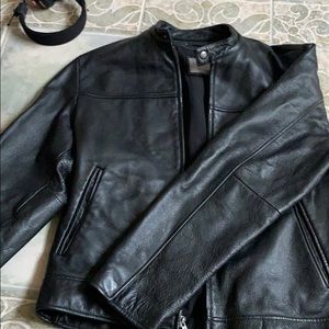 leather jacket